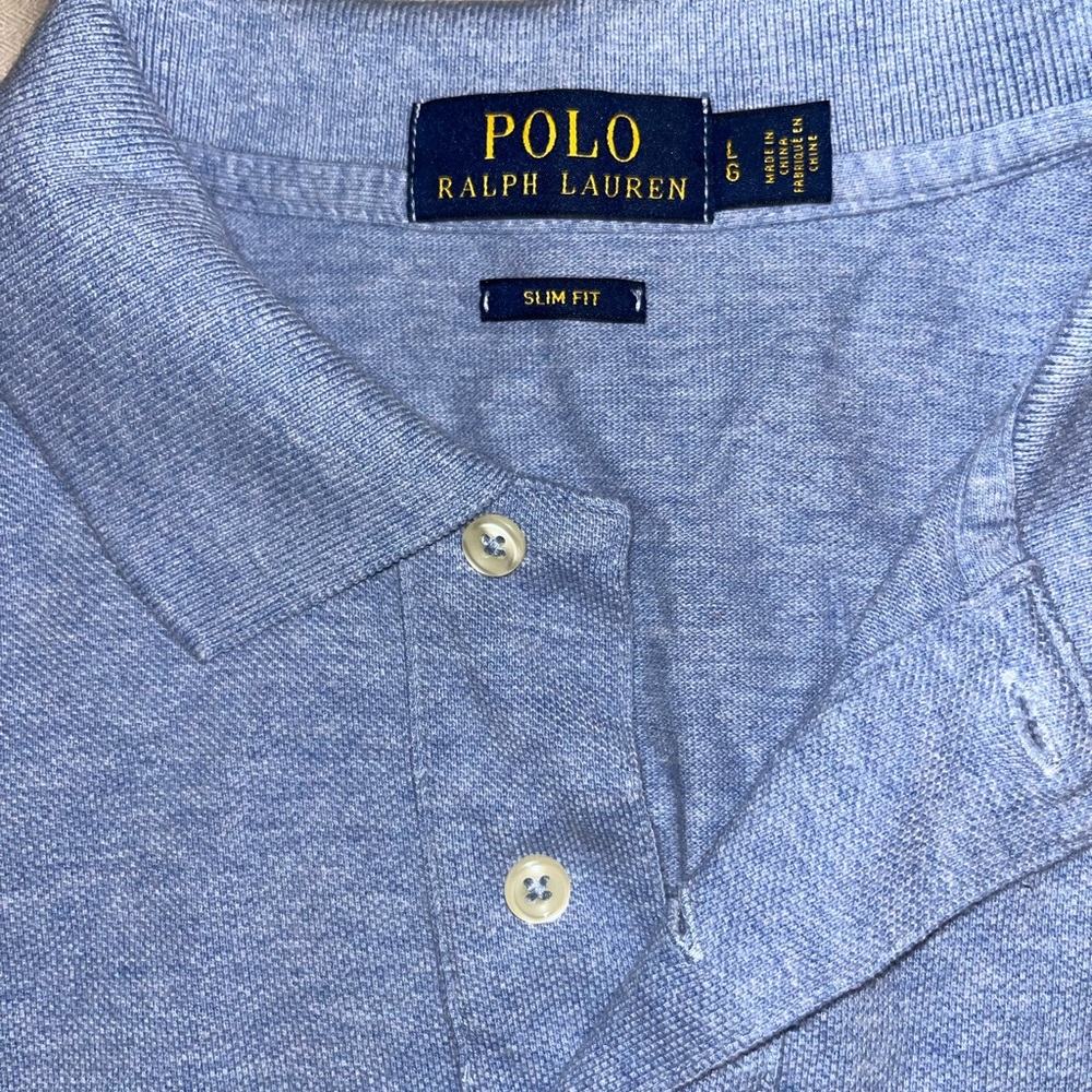 Light Blue Slim fit Polo Ralph Lauren